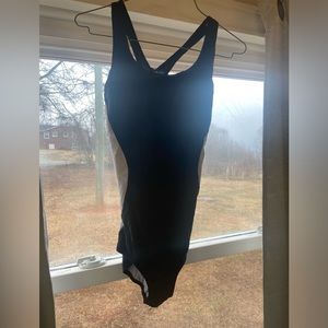 Speedo, one piece swimsuit, bathing suit